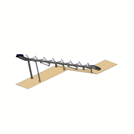 esteira transportadora para pré-moldado